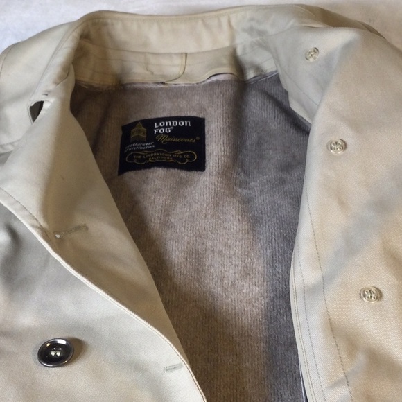 Vintage London Fog Trench Coat ladies Double Breasted Women’s 10 - Picture 10 of 17